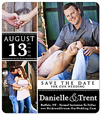 "Splendid Thing" Save the Date Card
